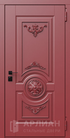 Фото «Дверь входная в коттедж с отделкой под дерево №786»