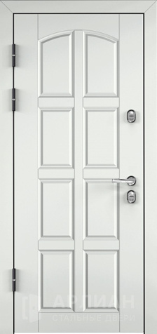 Фото №2 «Дверь входная металлическая белая утепленная для дома №29»